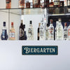 Vintage Metallschild – BiergartenTor Oktoberfest 2025