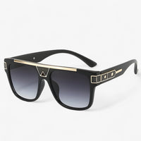 Vintage Piloten-Sonnenbrille mit Spiegelgläsern – Aerion