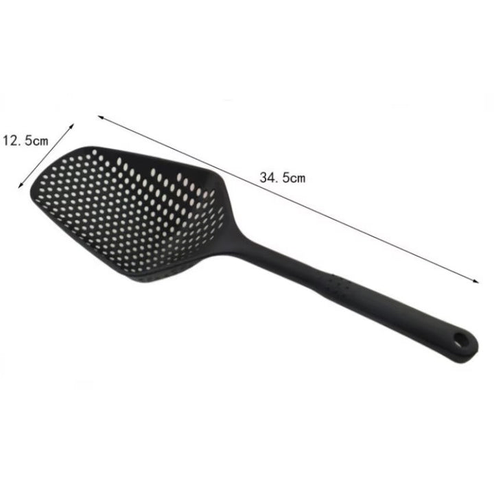 Large PP kitchen spoon for draining and serving - EasyDrain