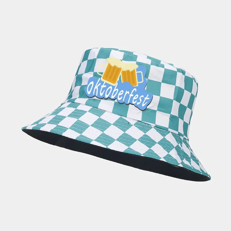 Fischerhut mit Rautenmuster – WiesnKaro Oktoberfest 2025