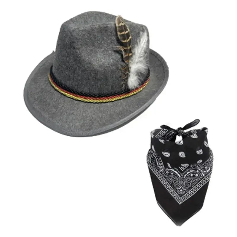 Trachten Accessoire-Set mit Hut & Schal – TrachtenHeld Oktoberfest 2025