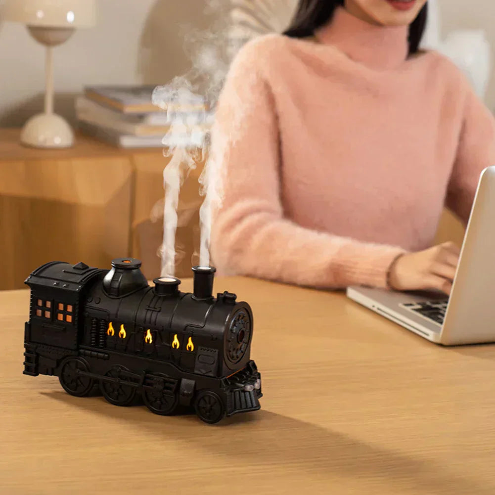 Aromatherapie Lokomotiv-Diffuser & Luftbefeuchter – SteamLuxe