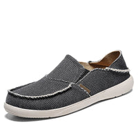 Leichte Canvas-Slipper für Herren | Atmungsaktive Sommer-Espadrilles - Niko