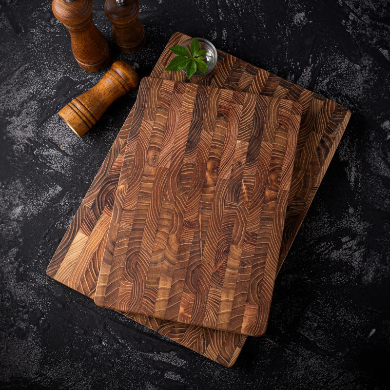 Luxury Thick Teak Wood Cutting Board - ChefTeak