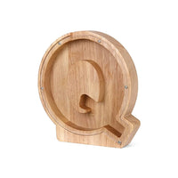 Holz Alphabet Sparschwein - LetterSaver