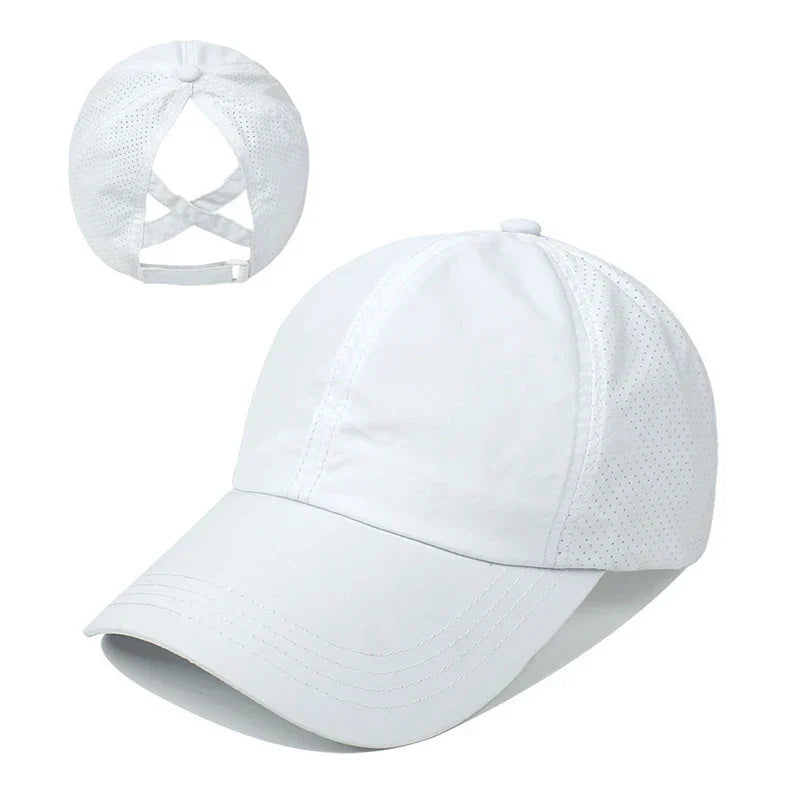 Atmungsaktive Unisex Sport-Basecap aus Mesh mit verstellbarem Sitz – AeroCap