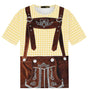 T-Shirt im Lederhosen-Look – WiesnShirt Oktoberfest 2025