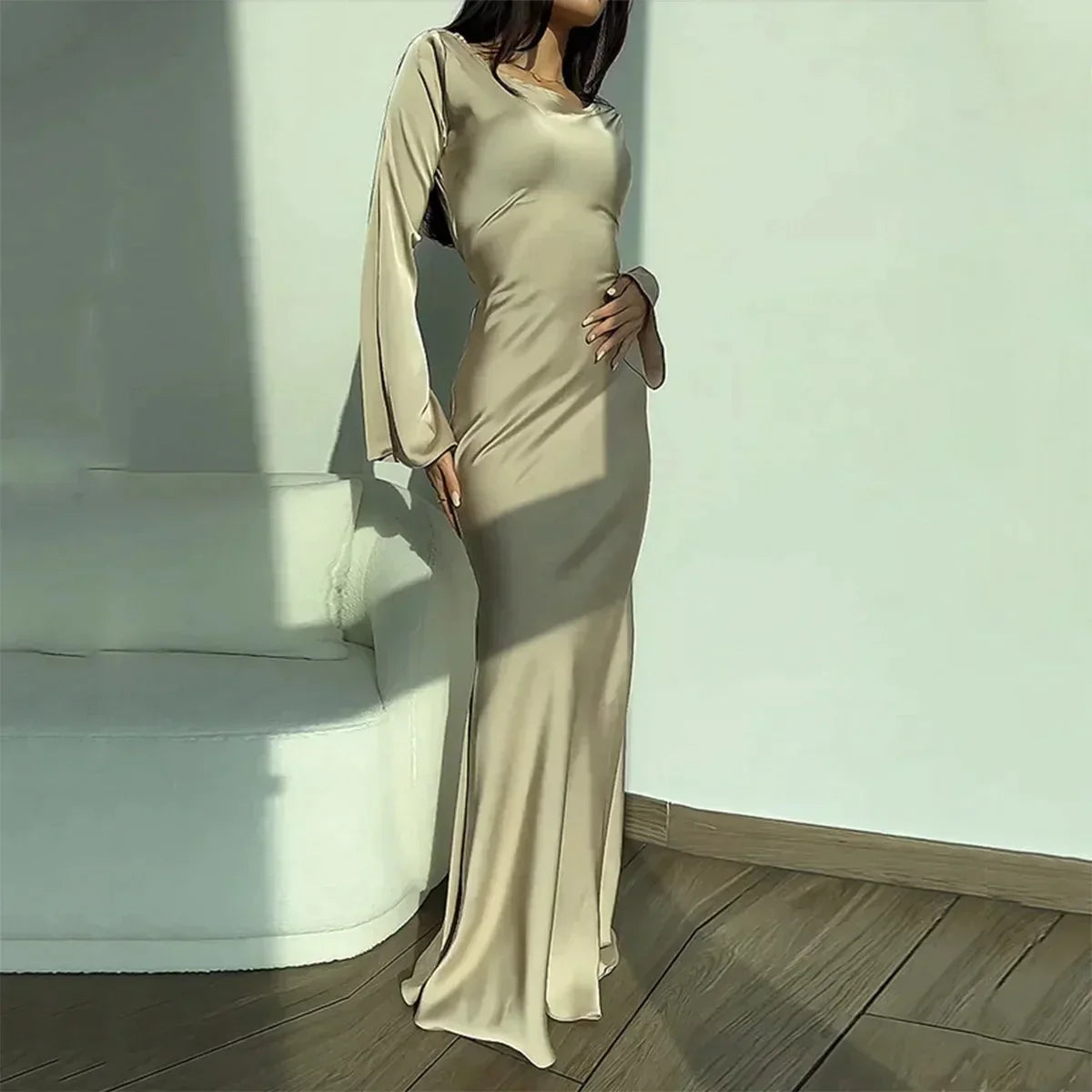 Charmantes Langarmkleid - Nila