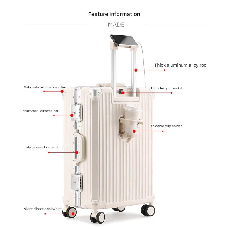 Hartschalenkoffer mit Aluminiumrahmen – Tallinn