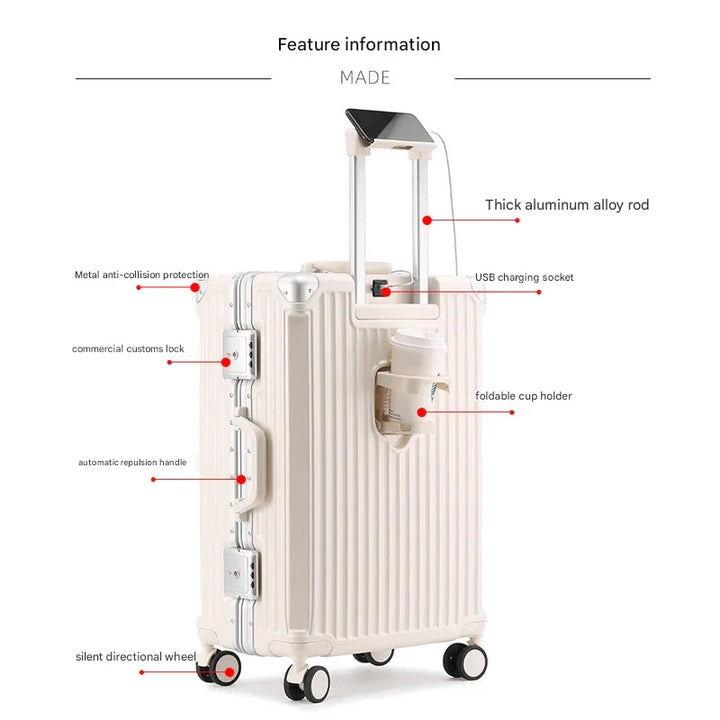 Hartschalenkoffer mit Aluminiumrahmen – Tallinn