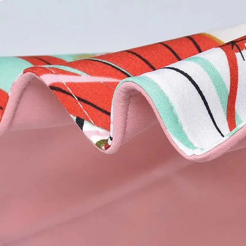 Wendbarer Sonnenhut aus Baumwolle mit breiter Krempe (56–60 cm) – Liora