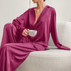 Satin-Pyjama-Set – Isabella Herbstzauber Edition