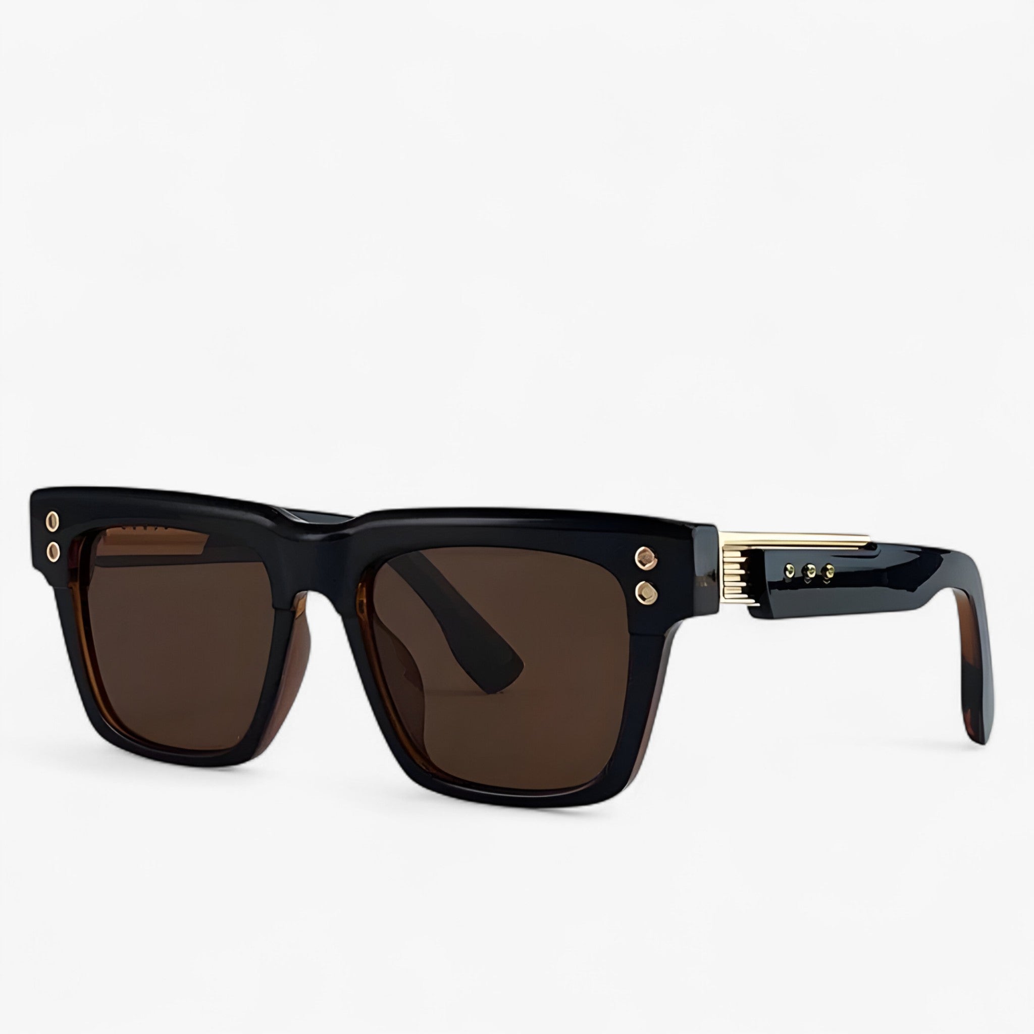 Gepolarisierte Steampunk-Sonnenbrille – Axior