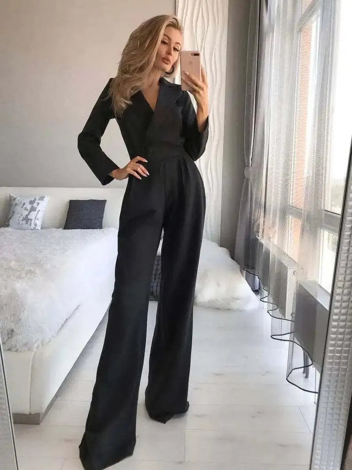 Stylischer Jumpsuit mit langen Ärmeln - Sophie