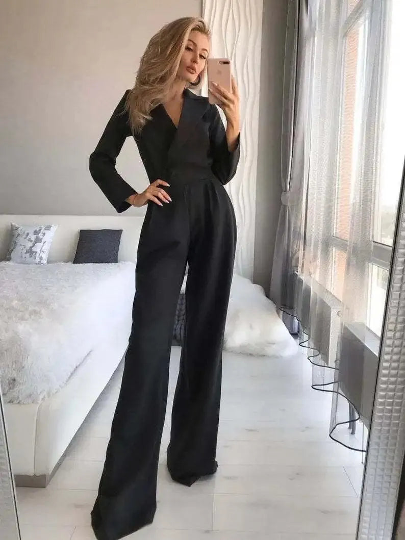Stylischer Jumpsuit mit langen Ärmeln - Sophie