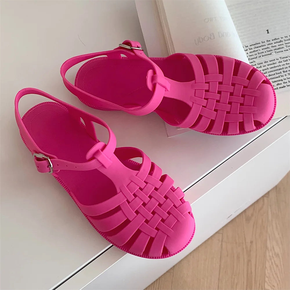 Trendige Plateau-Sandalen im Koreanischen Stil für Damen – Alina