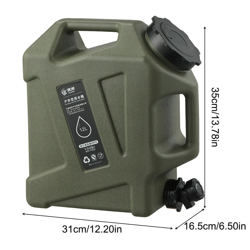 Portable 12L Water Container - AquaTrek