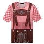 T-Shirt im Lederhosen-Look – WiesnShirt Oktoberfest 2025