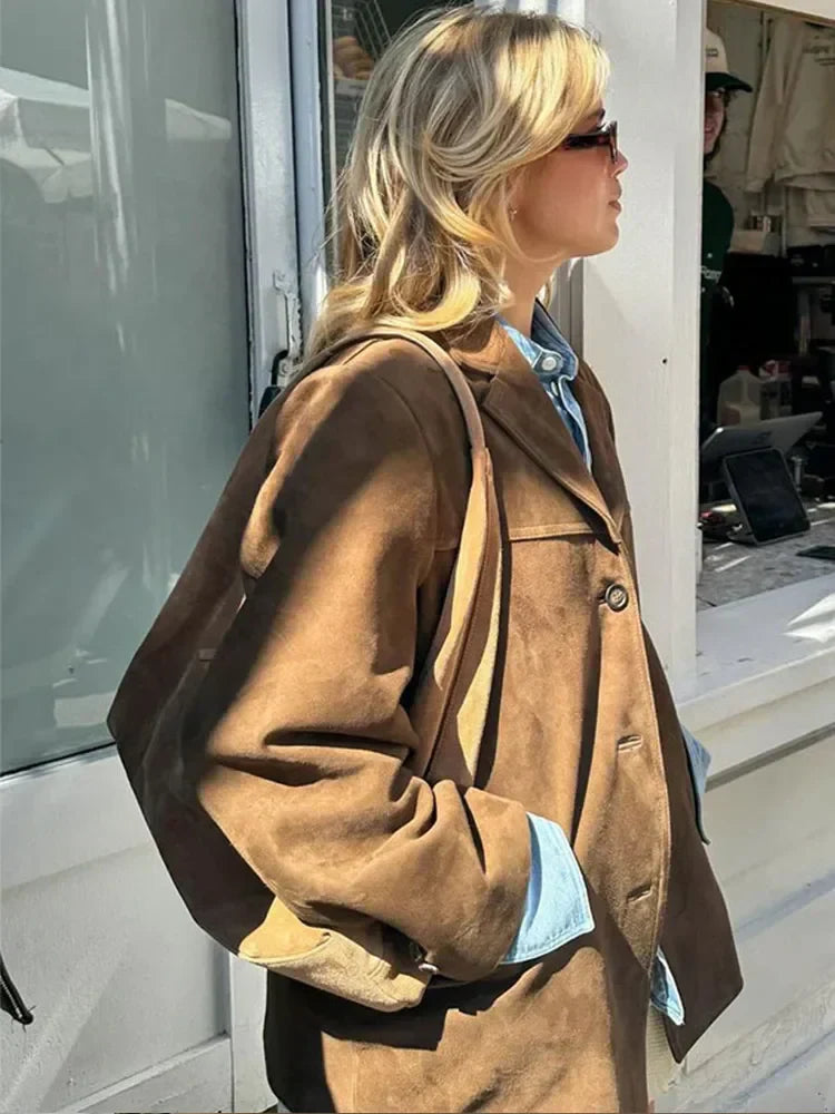 Damen Herbstjacke mit taillierter Passform & isolierendem Material – Eveline