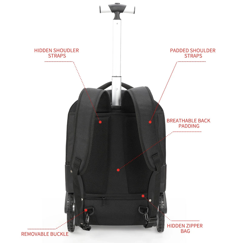 Rollbarer Laptop-Rucksack – Helsinki