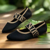 Stilvolle Damen Sommerschuhe mit spitzer Zehenpartie – Lina