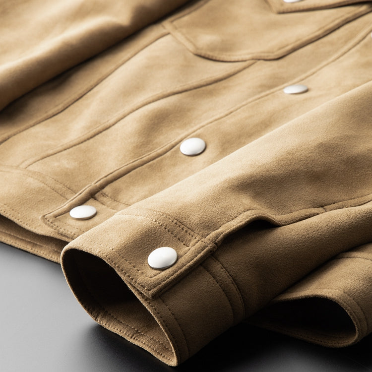 Suède Look Herrenjacke – Rafael