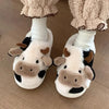 Plüsch-Hausschuhe im Kuhdesign – PlushCow
