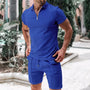 Atmungsaktives & Stylisches Sommer-Set mit Poloshirt & Shorts für Herren – Nilo