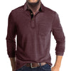 Herren Langarm-Polo atmungsaktiv & vielseitig – Matteo