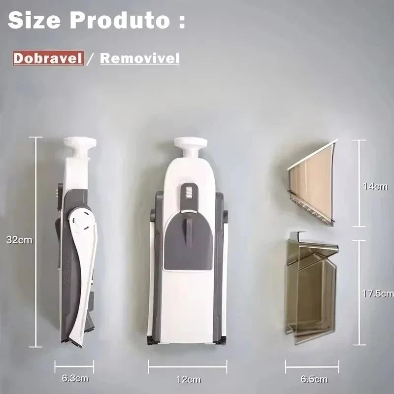 Secure 5-in-1 Vegetable Cutter (1+1 Free) - VeggieChop Pro