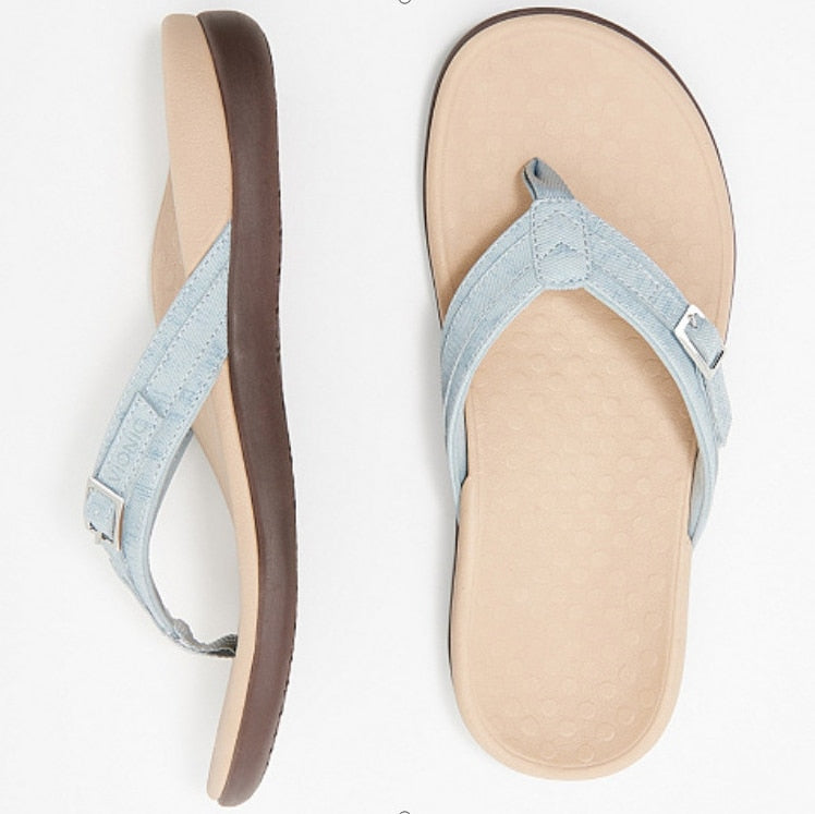 Bequeme orthopädische Zehensandalen für Damen - OrthoSommer