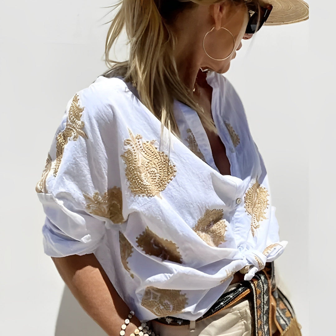 Trendy and stylish women's blouse – Isabelle