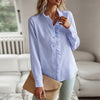 Trendige Gestreifte Damenbluse – Elise