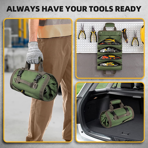 Rollable tool bag for every job - ForgeRoll