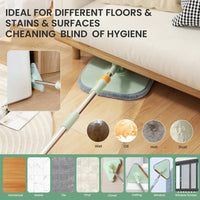 Selbstrotierender Wischmopp mit Eimer - SpinMop