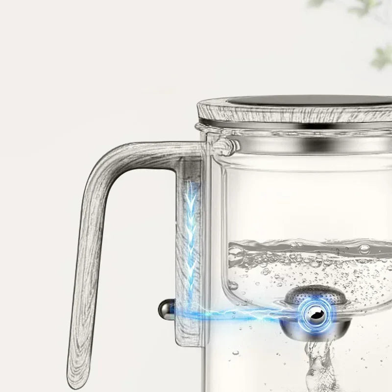 Glass teapot with advanced filtration - TeaSphere