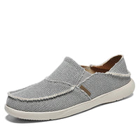 Leichte Canvas-Slipper für Herren | Atmungsaktive Sommer-Espadrilles - Niko