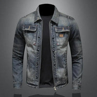 Retro-Jeansjacke im Vintage-Stil – Jasper