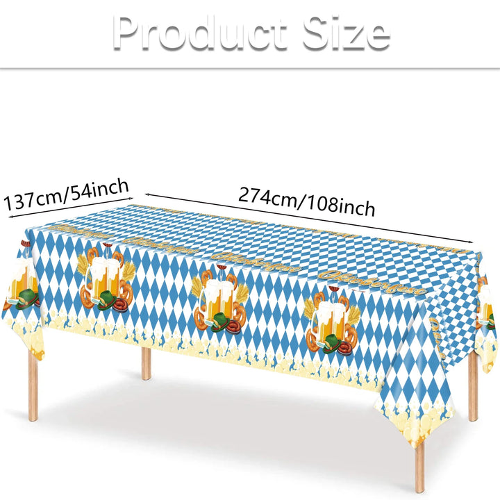 Tischdecke im Oktoberfest-Design – FestTafel Oktoberfest 2025 1+1 GRATIS