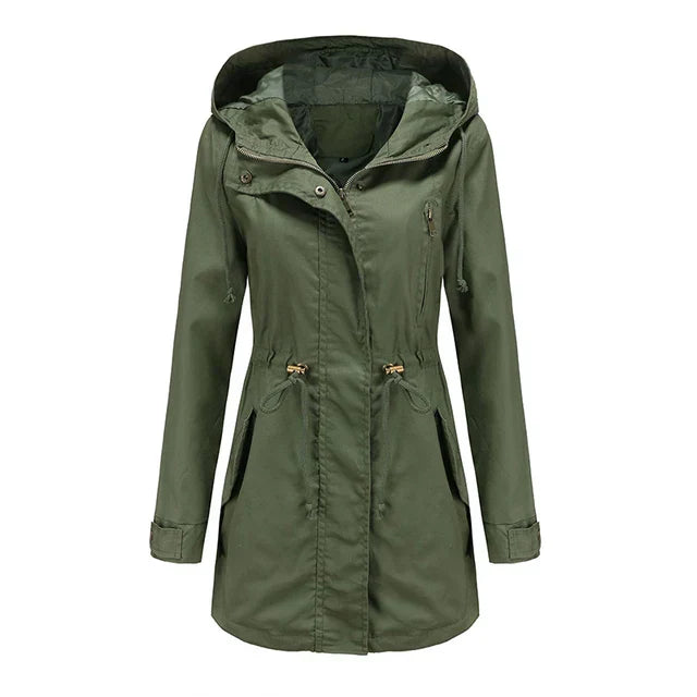 Stilvolle Damen Kapuzenjacke – Marielle Herbstzauber Edition