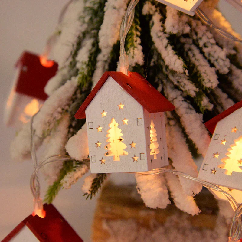 Holz-Weihnachtshäuser mit LED-Beleuchtung – GlowHouse