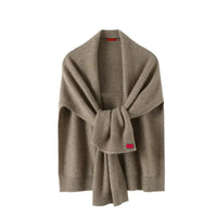 Damen Strick-Umhang aus weichem Material – Lorena