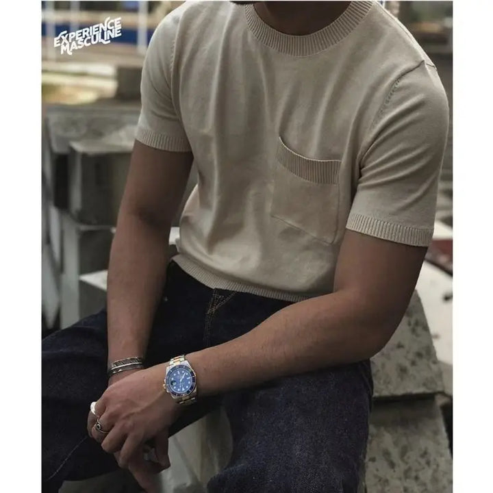 Slim Fit Herren-Poloshirt mit Reißverschluss – Fabrizio