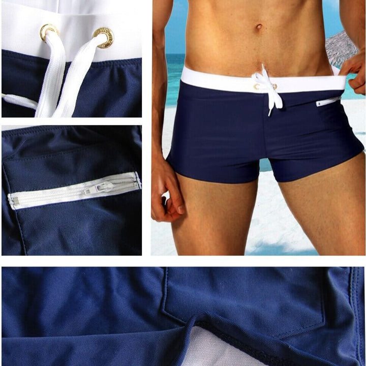 Trendy men's swim shorts – Jace