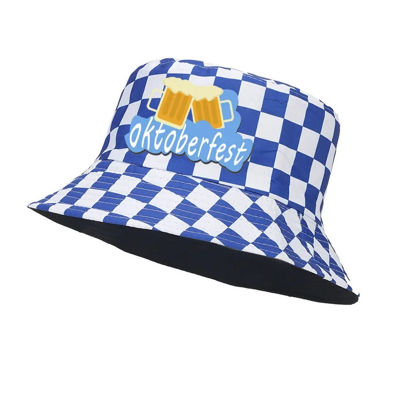 Fischerhut mit Rautenmuster – WiesnKaro Oktoberfest 2025