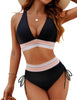 Crop-Top-Bikini-Set mit Korrektur – Rivana