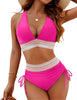 Formendes Bikini-Set mit High-Waist-Slip & Push-up-Top – Selina | 1 kaufen, 1 gratis
