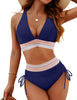 Formendes Bikini-Set mit High-Waist-Slip & Push-up-Top – Selina | 1 kaufen, 1 gratis