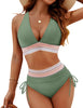 Formendes Bikini-Set mit High-Waist-Slip & Push-up-Top – Selina | 1 kaufen, 1 gratis