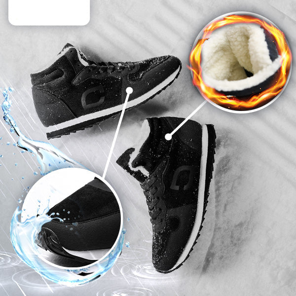 Warm men's shoes with lined interior – Ruben